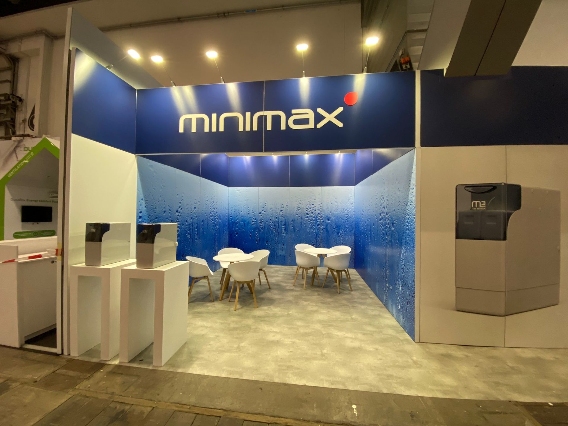 Stand d'exposition Minimax sur Batibouw