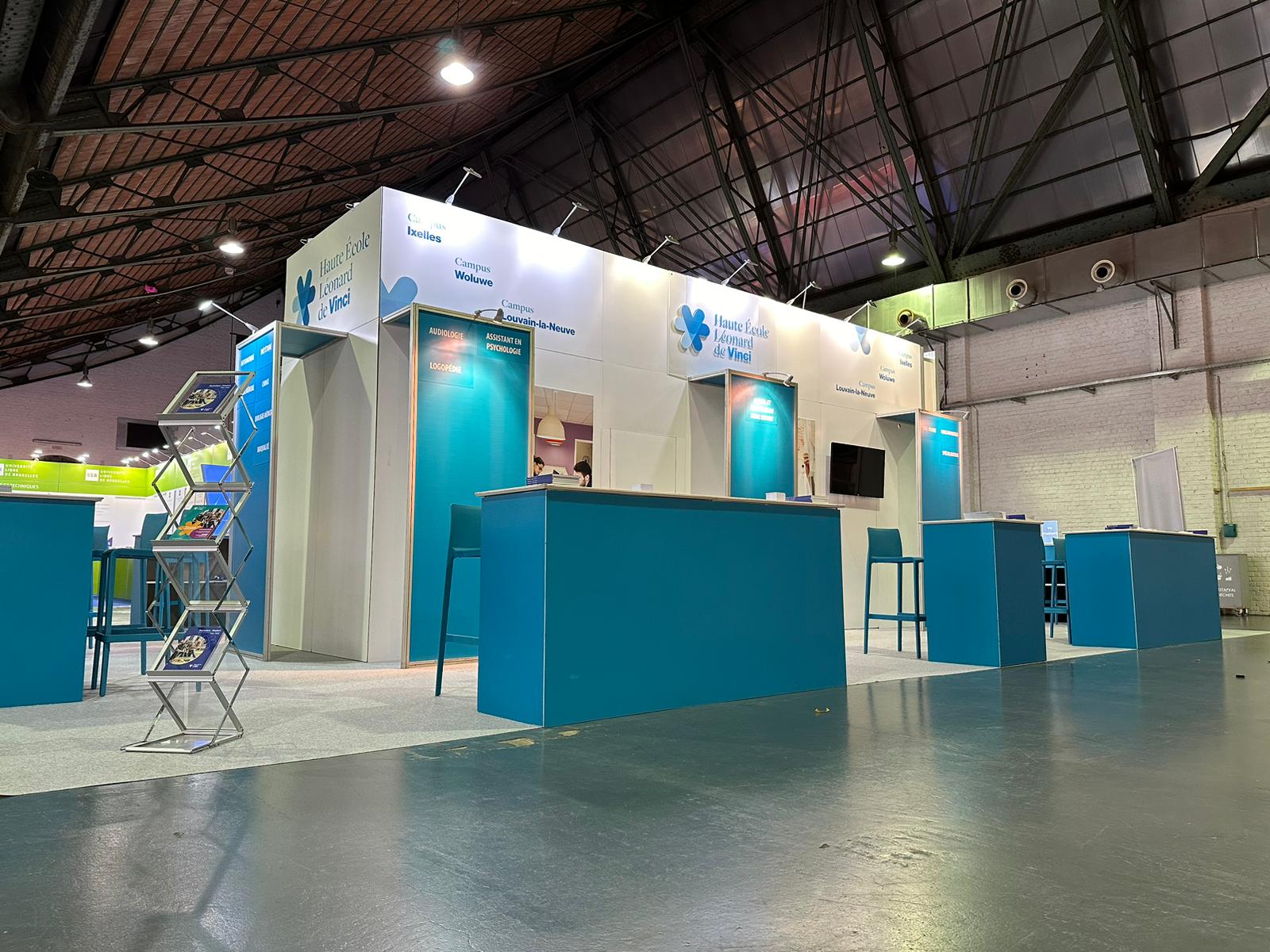 Stand Haute Ecole Léonard De Vinci Salon Siep Bruxelles 2024