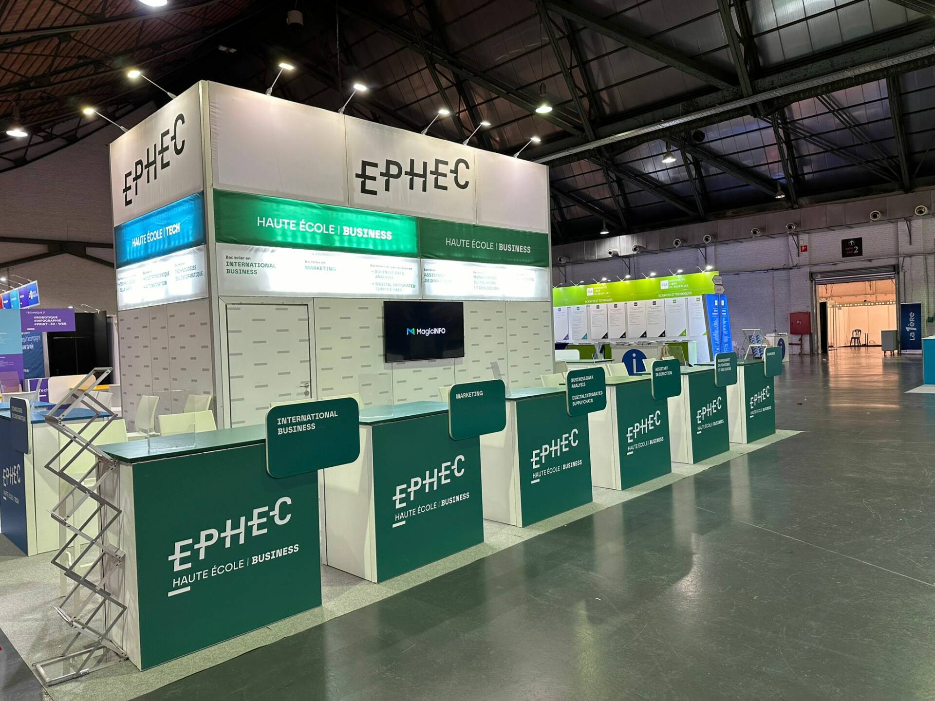 Stand EPHEC SIEP Bruxelles 2024